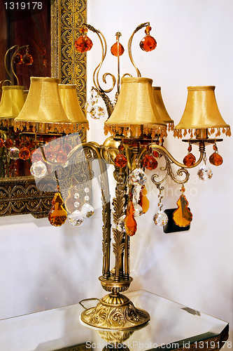 Image of Brass lamp