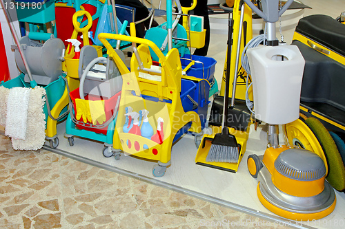 Image of Proffessional cleaning equipment