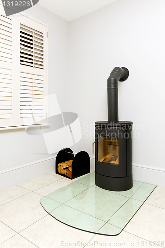 Image of Freestanding wood stove