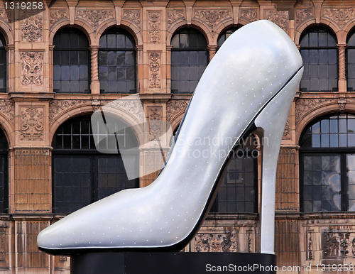 Image of Giant stiletto shoe