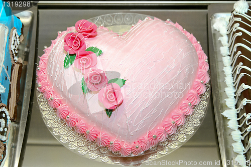 Image of Pink cake