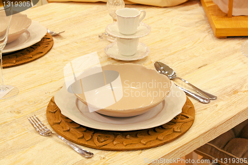 Image of Beige tabletop