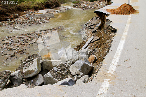 Image of Road failure