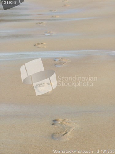 Image of footsteps