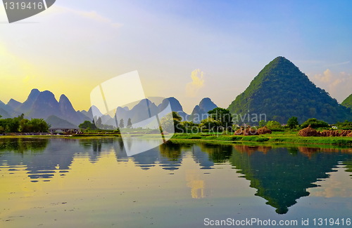 Image of Li River in Yangshuo