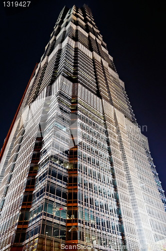 Image of Skyscraper at Night