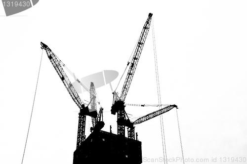 Image of Silhouette Crane