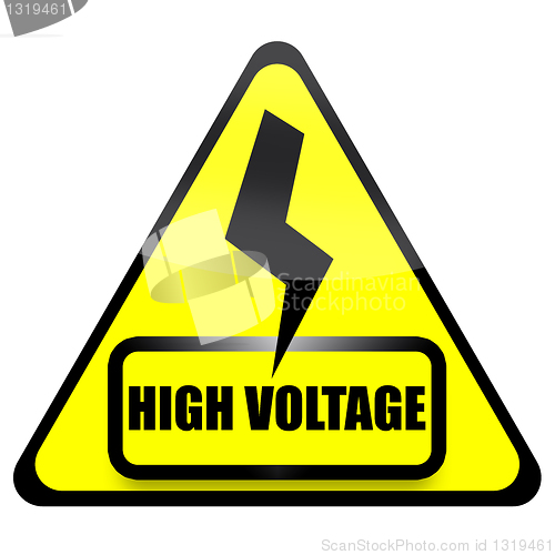 Image of High Voltage Sign