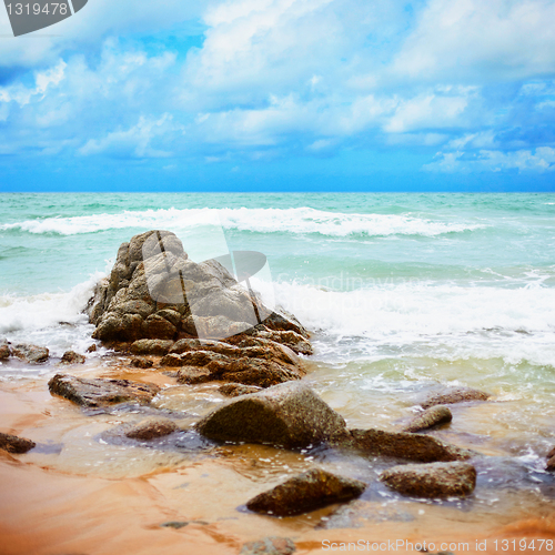 Image of Tropical ocean coast - Landscape