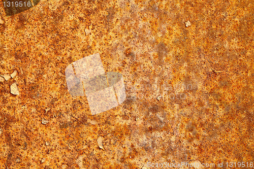 Image of Surface of rusty sheet metal - pattern