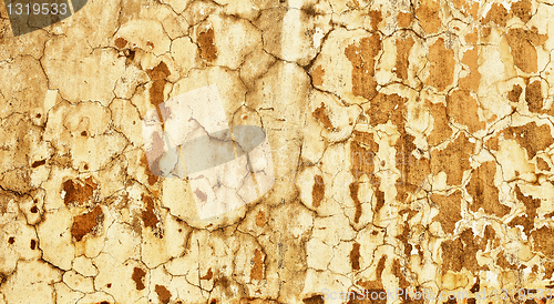 Image of Concrete wall with old plaster - background