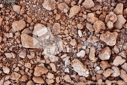 Image of Clay lumps - material of the pottery industry