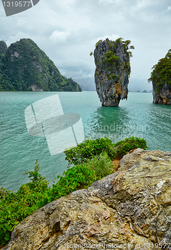 Image of Exotic island near Phuket. Thailand.