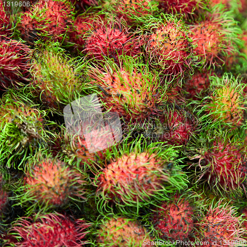 Image of Ripe fruits - rambutan