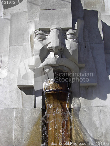 Image of Sculpture and fountain