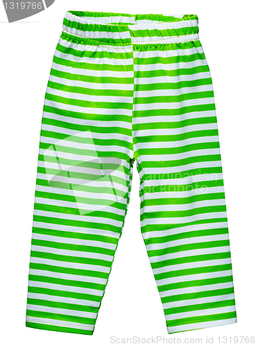 Image of Pants for children isolated on white background