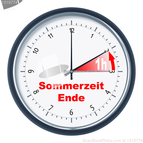 Image of Sommerzeit endet