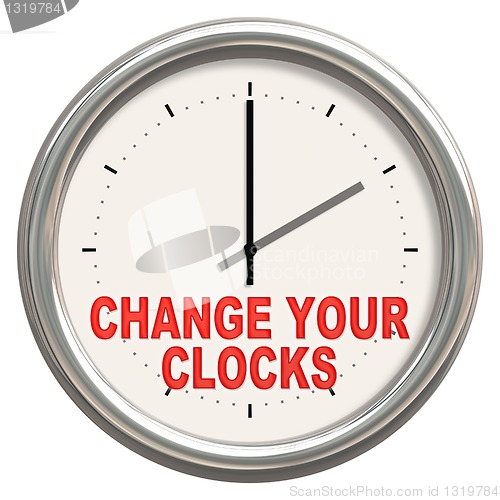 Image of change your clocks