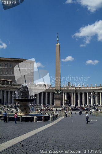 Image of St. Peter's square, Rome