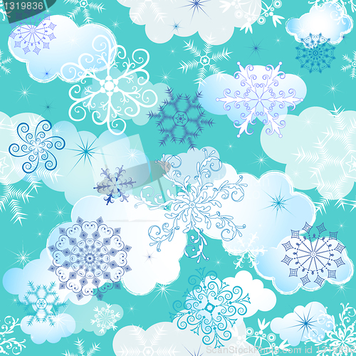 Image of Seamless winter pattern