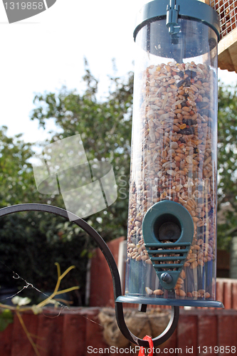 Image of a bird feeder