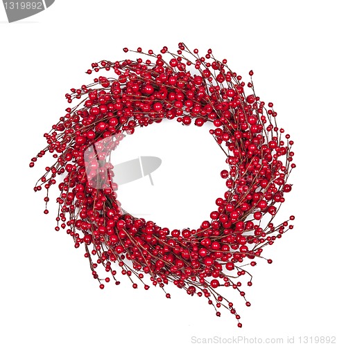 Image of Red Christmas wreath
