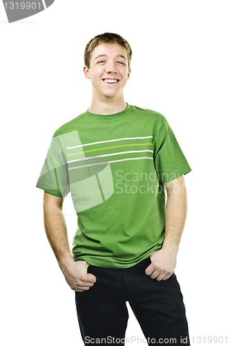 Image of Smiling young man