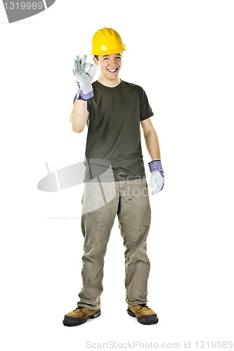 Image of Happy construction worker