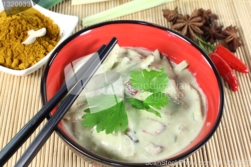 Image of green curry