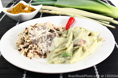 Image of green curry