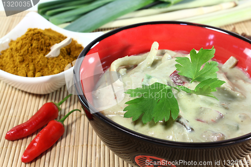 Image of green curry