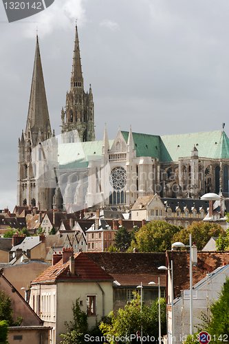 Image of Chartres downtown