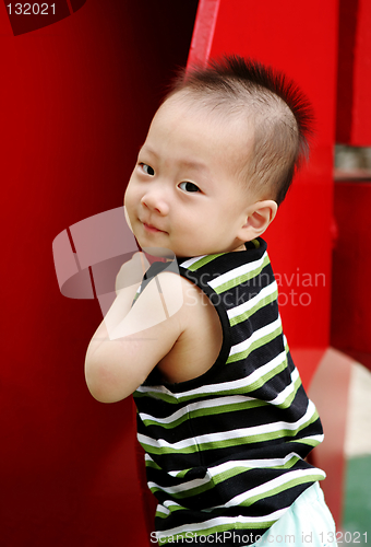 Image of Cute Asian boy