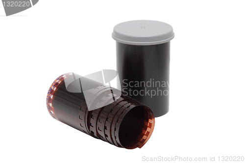 Image of Photographic film isolated