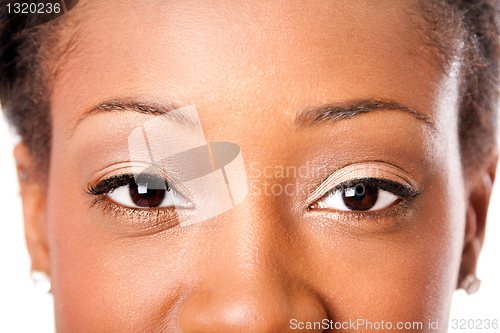 Image of African beauty eyes