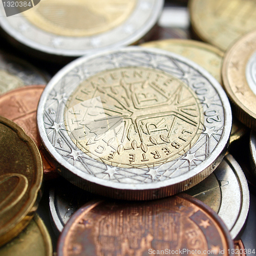 Image of Euro coin