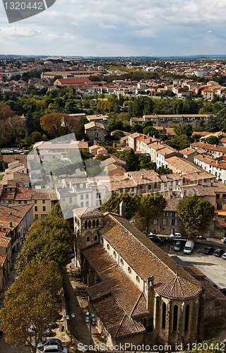 Image of Saint Gimer's Church in Carcassonne