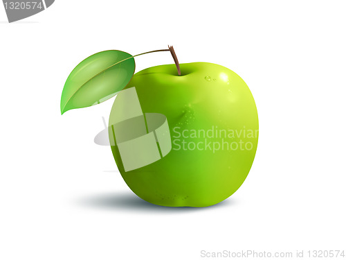 Image of apple green