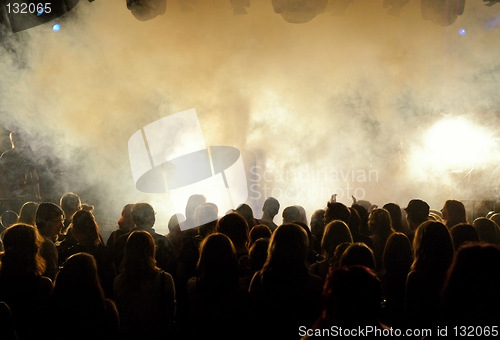 Image of party crowd