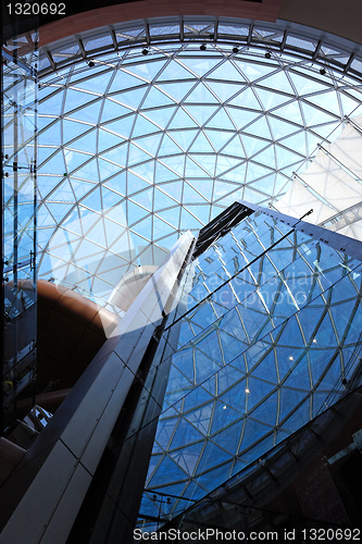 Image of Cupola of shopping center