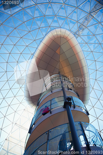 Image of Cupola of shopping center