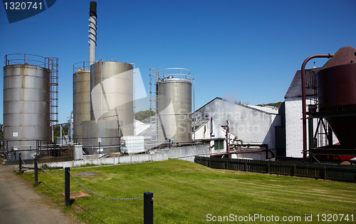 Image of grain-alcohol distillery