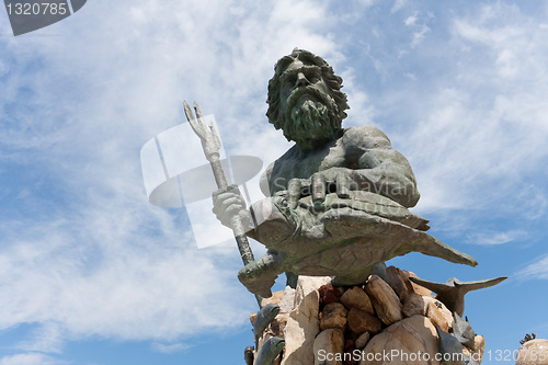 Image of King Neptune Virginia Beach Statue