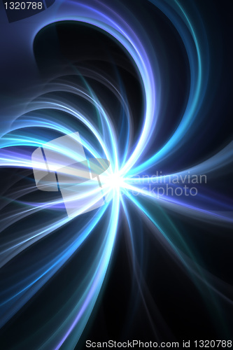Image of Bright Solar Burst Illustration