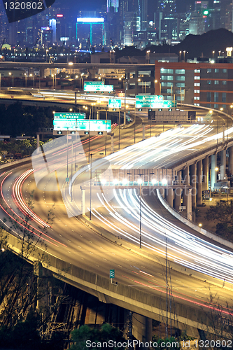 Image of Night scene of Hong Kong 