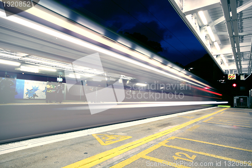 Image of traffic tram