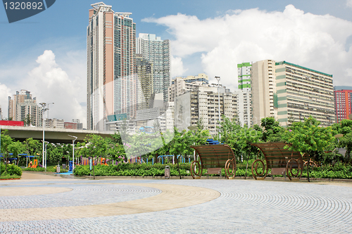 Image of hongkong modern building