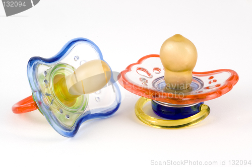 Image of Baby's dummies