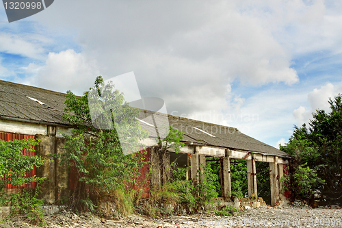 Image of Abandoned Industrial Furnace 