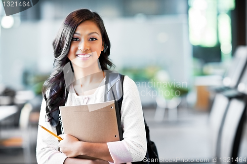 Image of Asian college student